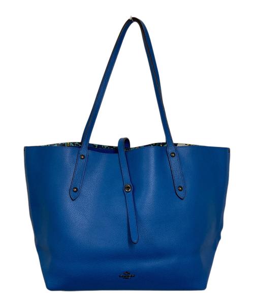 COACH（コーチ）COACH (コーチ) トートバッグ ブルーの古着・服飾アイテム