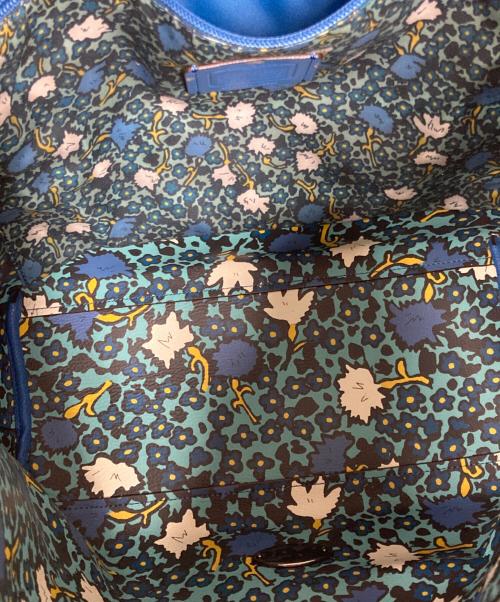 COACH（コーチ）COACH (コーチ) トートバッグ ブルーの古着・服飾アイテム