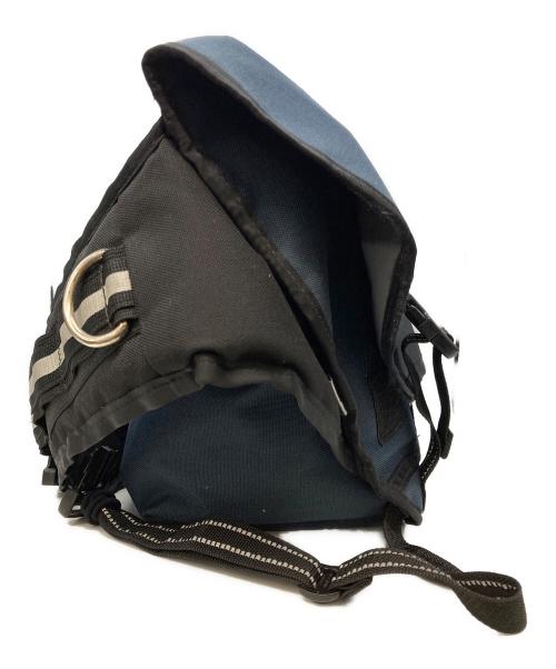 CHROME（クローム）CHROME (クローム) メッセンジャーバッグ ネイビー×ブラックの古着・服飾アイテム