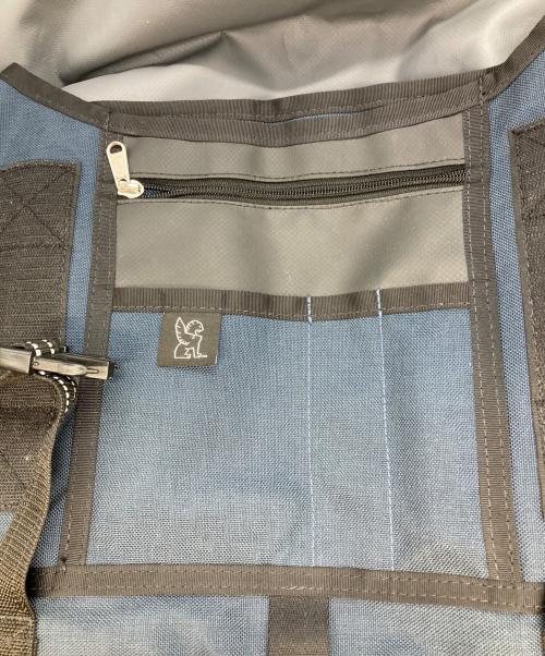 CHROME（クローム）CHROME (クローム) メッセンジャーバッグ ネイビー×ブラックの古着・服飾アイテム