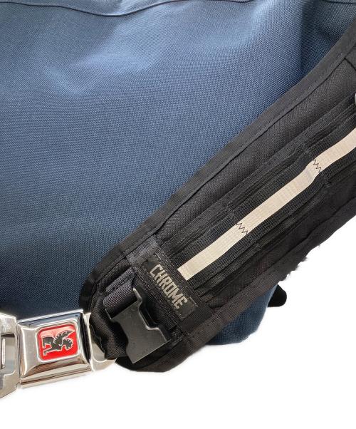 CHROME（クローム）CHROME (クローム) メッセンジャーバッグ ネイビー×ブラックの古着・服飾アイテム
