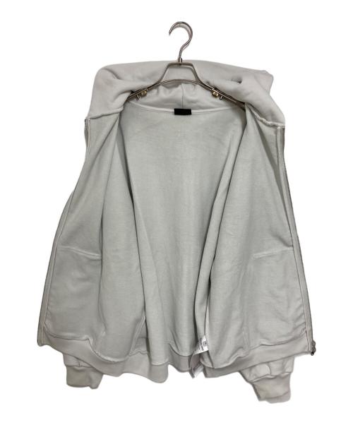 BALENCIAGA（バレンシアガ）BALENCIAGA (バレンシアガ) LOOP LOGO ZIP HOODIE ホワイト サイズ:XLの古着・服飾アイテム