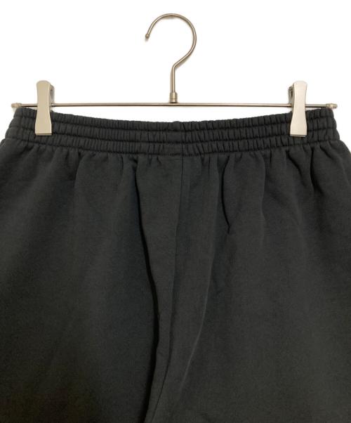 BALENCIAGA（バレンシアガ）BALENCIAGA (バレンシアガ) ロゴ刺繍 スウェット ハーフパンツ ダークグレー サイズ:XSの古着・服飾アイテム