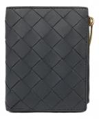 BOTTEGA VENETAボッテガベネタ）の古着「2つ折り財布」｜グレー