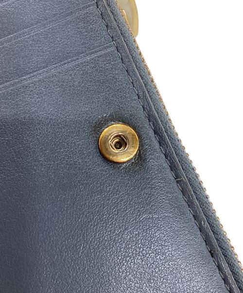 BOTTEGA VENETA（ボッテガベネタ）BOTTEGA VENETA (ボッテガベネタ) 2つ折り財布 グレーの古着・服飾アイテム