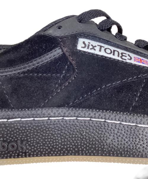 REEBOK（リーボック）REEBOK (リーボック) SixTONES (ストーンズ) CLUB C 85 VINTAGE ブラック サイズ:22.5の古着・服飾アイテム