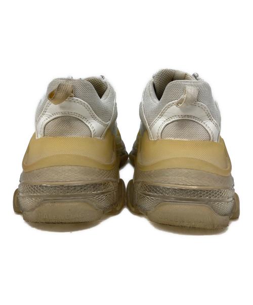 BALENCIAGA（バレンシアガ）BALENCIAGA (バレンシアガ) Triple S ホワイト×ベージュ サイズ:36の古着・服飾アイテム