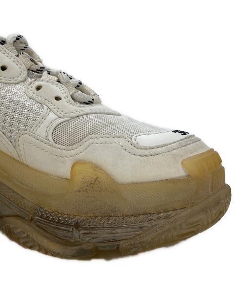 BALENCIAGA（バレンシアガ）BALENCIAGA (バレンシアガ) Triple S ホワイト×ベージュ サイズ:36の古着・服飾アイテム