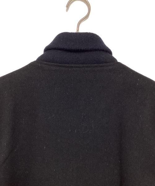 Flynntan（フランタン）Flynntan (フランタン) 襟付きスタジャン ブラック×グレー サイズ:40の古着・服飾アイテム