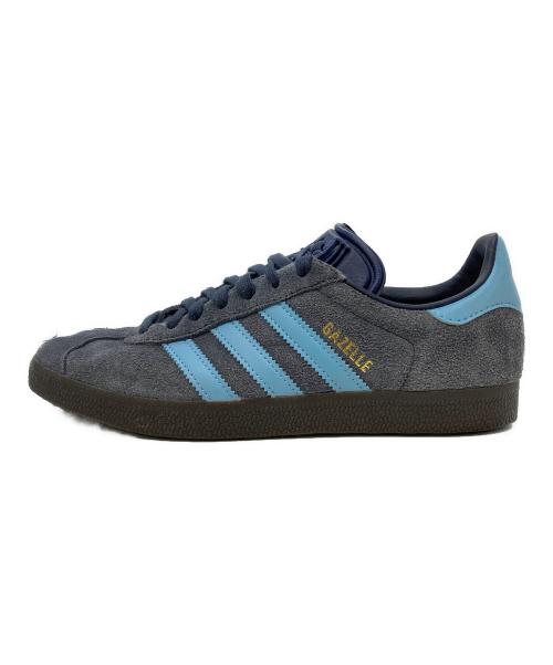 adidas（アディダス）adidas (アディダス) GAZELLE ブルー サイズ:25.0の古着・服飾アイテム