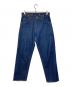 PRSN BLU（プリズンブルー）の古着「デニムパンツ」｜インディゴ