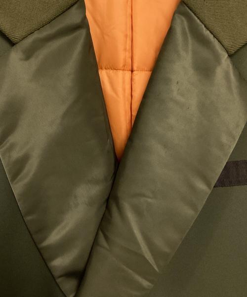 MAISON SPECIAL（メゾンスペシャル）MAISON SPECIAL (メゾンスペシャル) MA-1 Docking Prime-Over Chesterfield Puffer Coat カーキ サイズ:2の古着・服飾アイテム