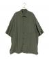 N.HOOLYWOOD（エヌ ハリウッド）の古着「HALF SLEEVE BIG SHIRT」｜カーキ