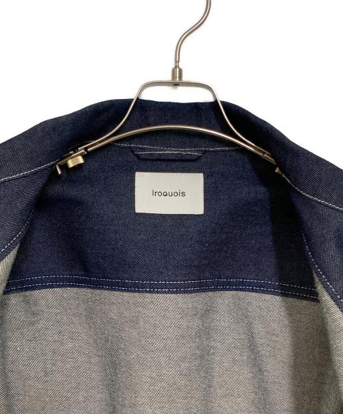 IROQUOIS（イロコイ）IROQUOIS (イロコイ) OPEN-END DENIM JK インディゴ サイズ:3の古着・服飾アイテム