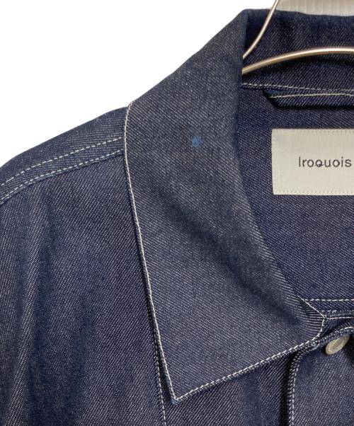 IROQUOIS（イロコイ）IROQUOIS (イロコイ) OPEN-END DENIM JK インディゴ サイズ:3の古着・服飾アイテム