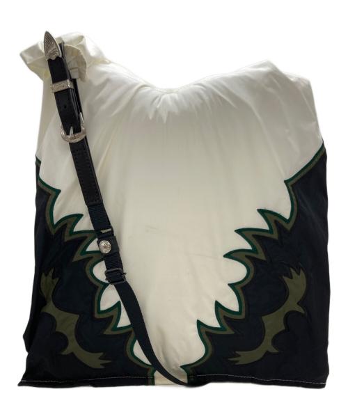 TOGA ARCHIVES（トーガアーカイブス）TOGA ARCHIVES (トーガアーカイブス) PORTER (ポーター) PACKABLE BAG ホワイト×ブラックの古着・服飾アイテム