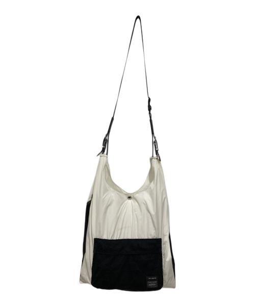 TOGA ARCHIVES（トーガアーカイブス）TOGA ARCHIVES (トーガアーカイブス) PORTER (ポーター) PACKABLE BAG ホワイト×ブラックの古着・服飾アイテム