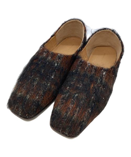 HENDER SCHEME（エンダースキーマ）HENDER SCHEME (エンダースキーマ) mia ブラウン×ブラック サイズ:6の古着・服飾アイテム