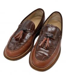 TOD'S×HENDER SCHEME（トッズ×エンダースキーマ）の古着「マキシペブルタッセルモカシンローファー」｜ブラウン