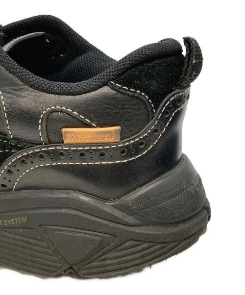 HENDER SCHEME（エンダースキーマ）HENDER SCHEME (エンダースキーマ) polar スニーカー ブラック サイズ:41の古着・服飾アイテム