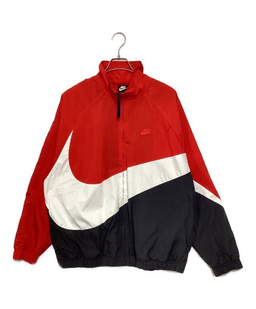 NIKE（ナイキ）NIKE (ナイキ) BR STMT WOVEN JACKET レッド×ブラック サイズ:XXLの古着・服飾アイテム