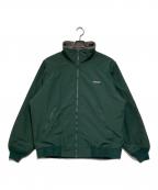 LAND'S ENDランズエンド）の古着「ナイロンシェルジャケット」｜グリーン