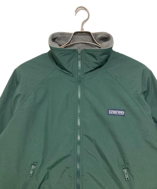 LAND'S END（ランズエンド）LAND'S END (ランズエンド) ナイロンシェルジャケット グリーン サイズ:Ｍの古着・服飾アイテム