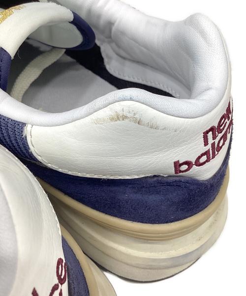 NEW BALANCE（ニューバランス）NEW BALANCE (ニューバランス) 574 ローカットスニーカー ネイビー サイズ:US9.5の古着・服飾アイテム