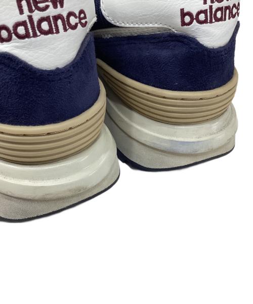 NEW BALANCE（ニューバランス）NEW BALANCE (ニューバランス) 574 ローカットスニーカー ネイビー サイズ:US9.5の古着・服飾アイテム