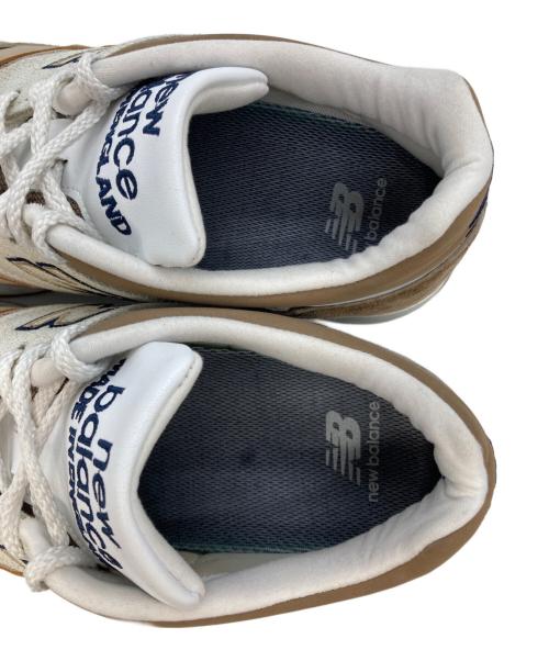 NEW BALANCE（ニューバランス）NEW BALANCE (ニューバランス) ローカットスニーカー ベージュ×ブラウン サイズ:SIZE 41 1/2の古着・服飾アイテム