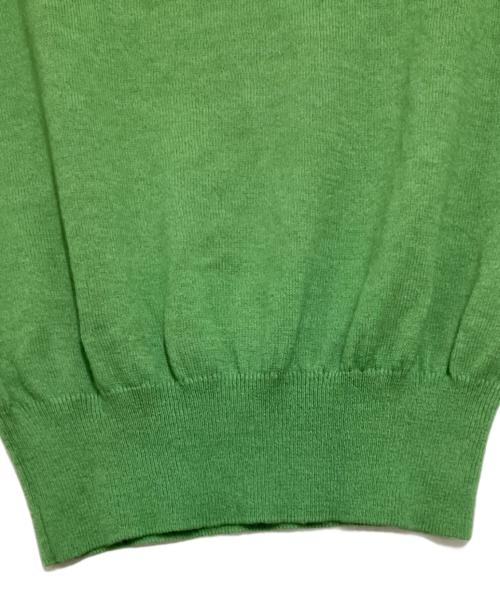 AURALEE（オーラリー）AURALEE (オーラリー) S/S カシミヤニット グリーンの古着・服飾アイテム