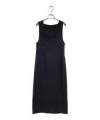 AURALEEオーラリー）の古着「HARD TWIST WOOL DOBBY DRESS」｜グレー