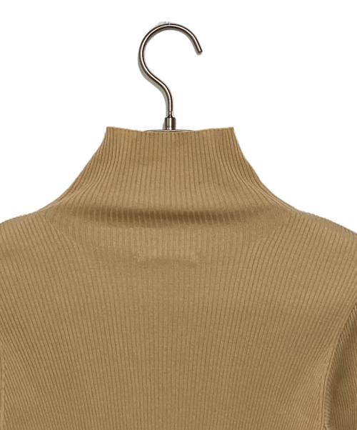 AURALEE（オーラリー）AURALEE (オーラリー) GIZA HIGH GAUGE RIB KNIT TURTLE NECK PULLOVER ブラウンの古着・服飾アイテム
