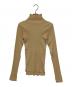 AURALEE（オーラリー）の古着「GIZA HIGH GAUGE RIB KNIT TURTLE NECK PULLOVER」｜ブラウン