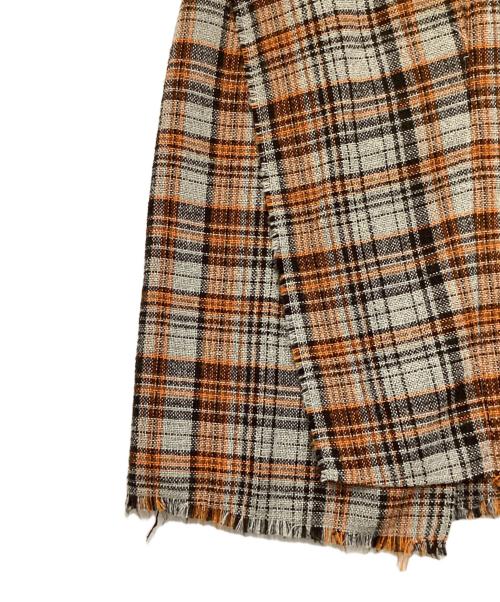 Acne studios（アクネ ストゥディオス）Acne studios (アクネ ストゥディオス) Tubular Wrap Skirt オレンジ サイズ:34の古着・服飾アイテム