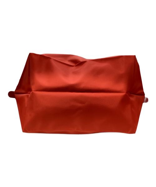 LONGCHAMP（ロンシャン）LONGCHAMP (ロンシャン) プリアージュリサイクル キャンバスハンドルバッグ レッドの古着・服飾アイテム