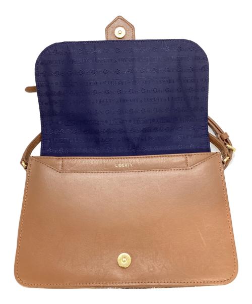 LIBERTY LONDON（リバティ ロンドン）LIBERTY LONDON (リバティ ロンドン) アイフィス ショルダーバッグ ブラウンの古着・服飾アイテム