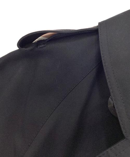 Aquascutum（アクアスキュータム）Aquascutum (アクアスキュータム) トレンチコート ブラック サイズ:13の古着・服飾アイテム