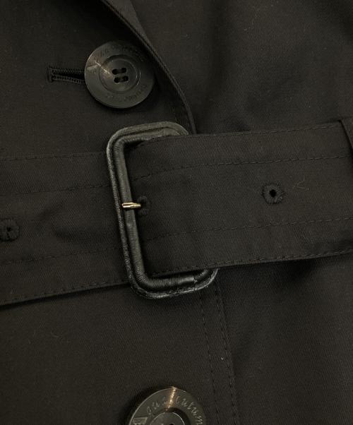 Aquascutum（アクアスキュータム）Aquascutum (アクアスキュータム) トレンチコート ブラック サイズ:13の古着・服飾アイテム