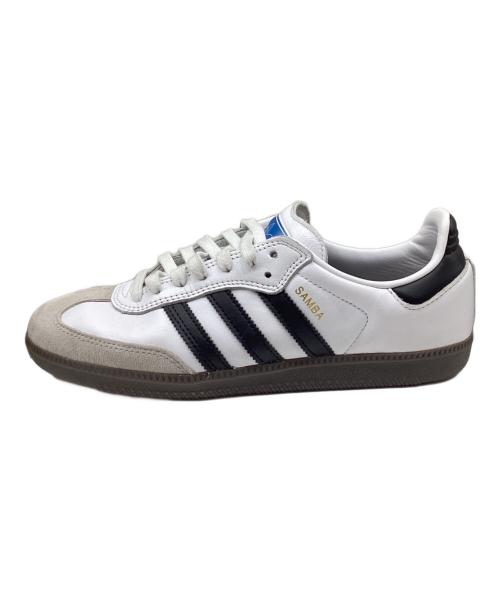 adidas（アディダス）adidas (アディダス) SAMBA ローカットスニーカー ホワイト サイズ:26の古着・服飾アイテム