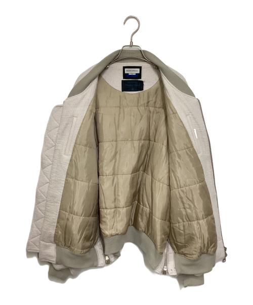 MAISON SPECIAL（メゾンスペシャル）MAISON SPECIAL (メゾンスペシャル) Prime-over MA-1 Bomber Jacket ベージュ サイズ:01の古着・服飾アイテム