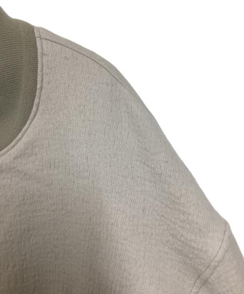 MAISON SPECIAL（メゾンスペシャル）MAISON SPECIAL (メゾンスペシャル) Prime-over MA-1 Bomber Jacket ベージュ サイズ:01の古着・服飾アイテム