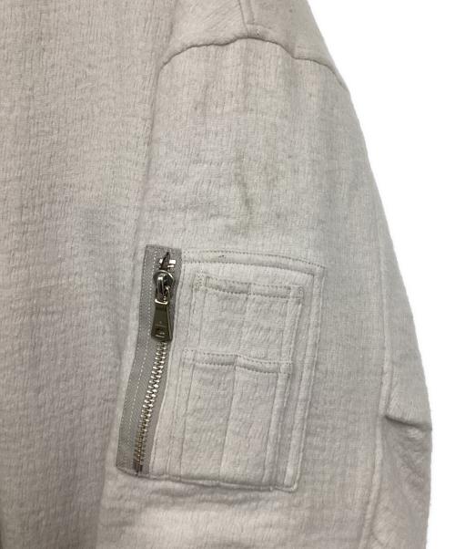 MAISON SPECIAL（メゾンスペシャル）MAISON SPECIAL (メゾンスペシャル) Prime-over MA-1 Bomber Jacket ベージュ サイズ:01の古着・服飾アイテム