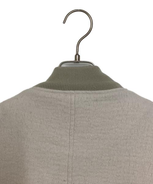 MAISON SPECIAL（メゾンスペシャル）MAISON SPECIAL (メゾンスペシャル) Prime-over MA-1 Bomber Jacket ベージュ サイズ:01の古着・服飾アイテム