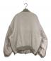 MAISON SPECIAL (メゾンスペシャル) Prime-over MA-1 Bomber Jacket ベージュ サイズ:01：18000円