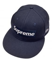 SUPREME×New Era（シュプリーム×ニューエラ）の古着「OPENING DAY 2021 Box Logo CAP」｜ネイビー×ピンク
