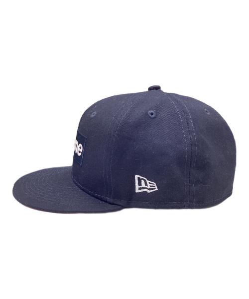 SUPREME（シュプリーム）Supreme (シュプリーム) OPENING DAY 2021 Box Logo CAP ネイビー×ピンク サイズ:7 1/2の古着・服飾アイテム