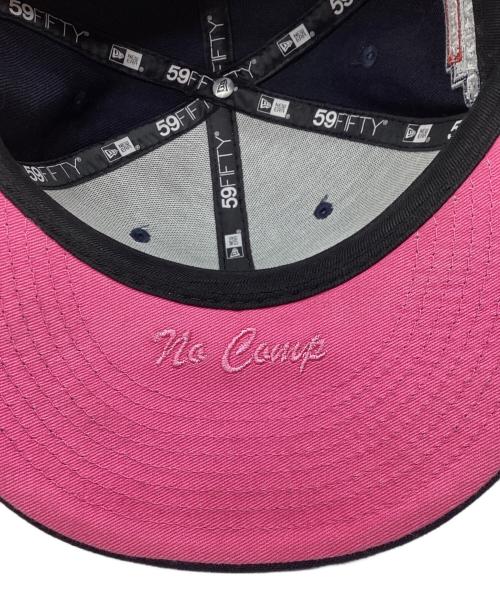 SUPREME（シュプリーム）Supreme (シュプリーム) OPENING DAY 2021 Box Logo CAP ネイビー×ピンク サイズ:7 1/2の古着・服飾アイテム