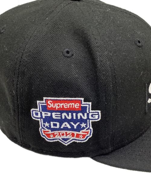 SUPREME（シュプリーム）Supreme (シュプリーム) OPENING DAY 2021 Box Logo CAP ブラック×イエロー サイズ:7 1/2の古着・服飾アイテム