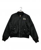 HARLEY-DAVIDSONハーレーダビッドソン）の古着「MA-1ジャケット（エムエーワンジャケット）」｜ネイビー